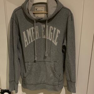 American Eagle Outfitters Dark Gray Hoodie